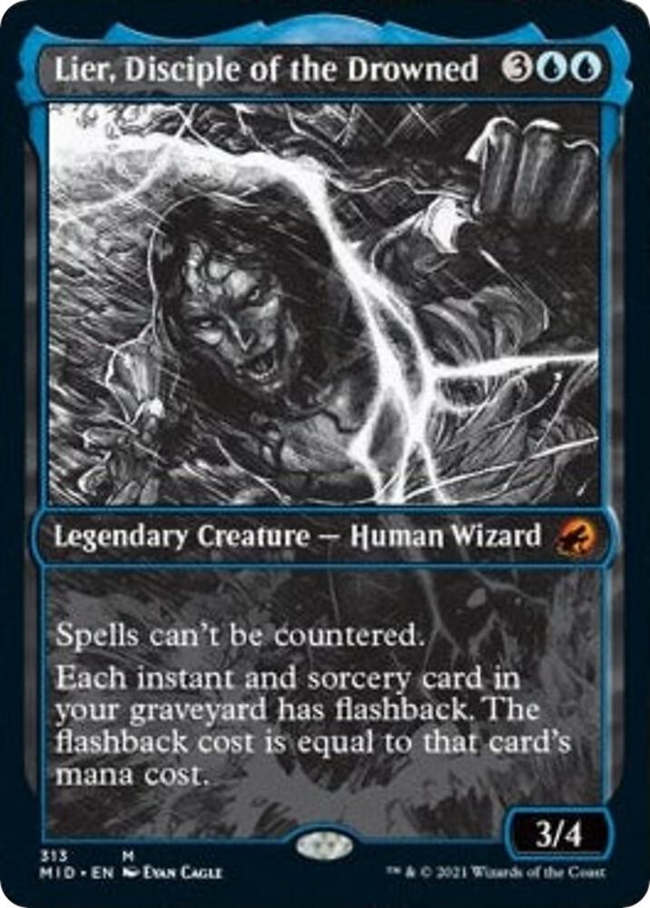 Lier, Disciple of the Drowned - Blue