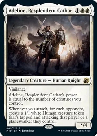 Adeline, Resplendent Cathar - White