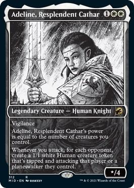 Adeline, Resplendent Cathar - White