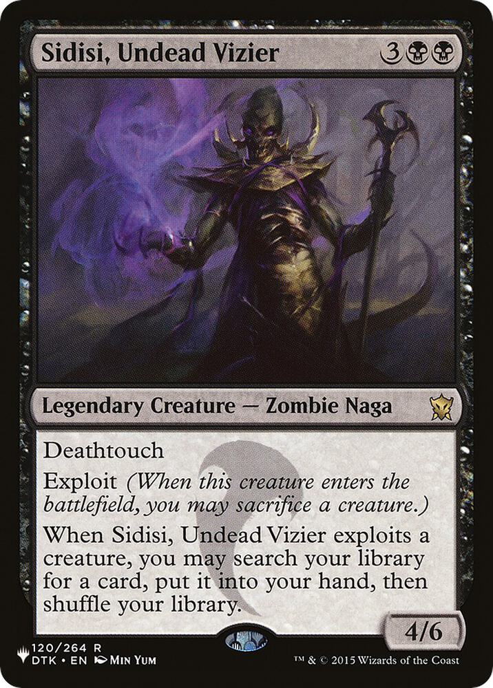 Sidisi, Undead Vizier - Black