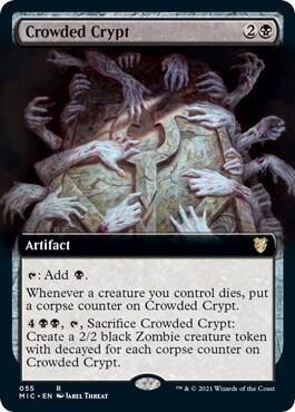 Crowded Crypt - Black