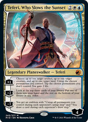 Teferi, Who Slows the Sunset - White/Blue