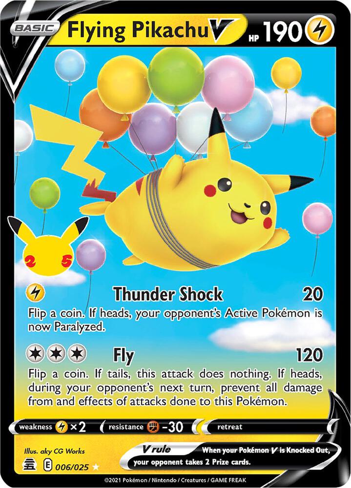 Flying Pikachu V - Lightning