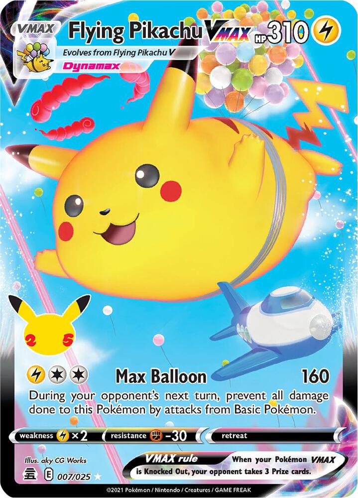 Flying Pikachu VMAX - Lightning