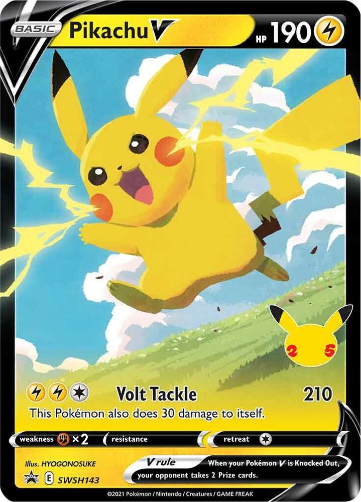 Pikachu V - Lightning