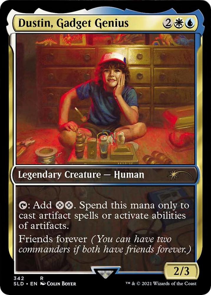 Dustin, Gadget Genius - White/Blue