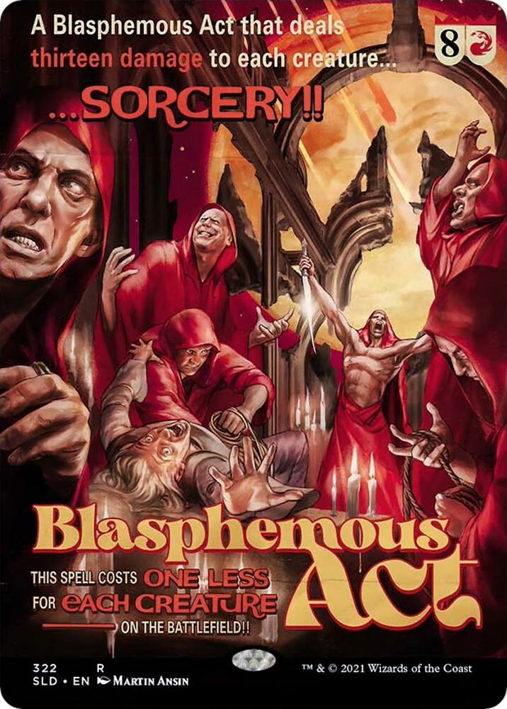 Blasphemous Act - sorcery - Red - Staple