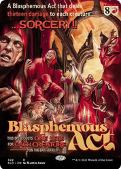 Blasphemous Act - sorcery - Red - Staple
