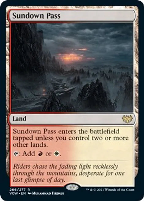 Sundown Pass - Land