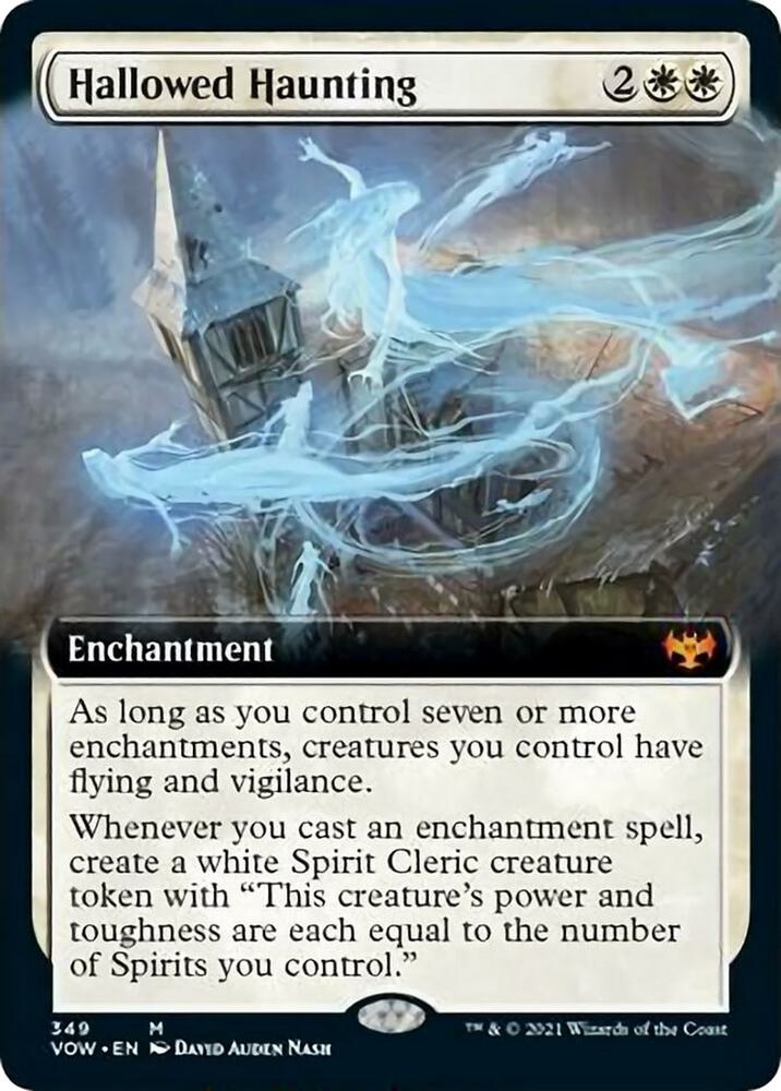 Hallowed Haunting - White