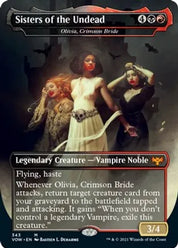 Olivia, Crimson Bride - Black/Red