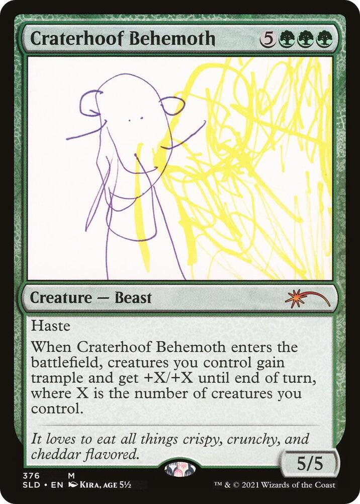 Craterhoof Behemoth - Green