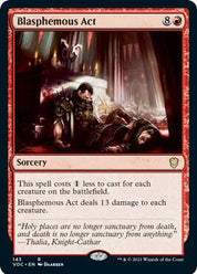 Blasphemous Act - sorcery - Red - Staple