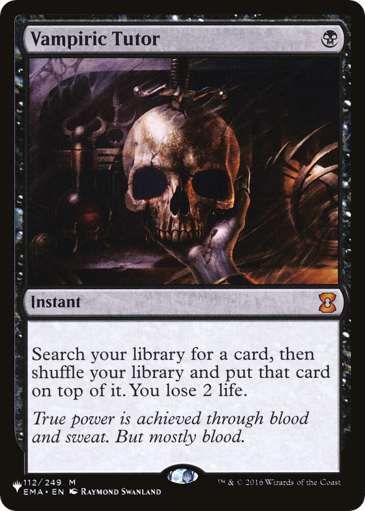 Vampiric Tutor - Black