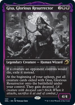 Gisa, Glorious Resurrector - Black