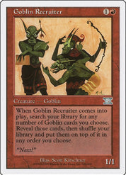 Goblin Recruiter - Red
