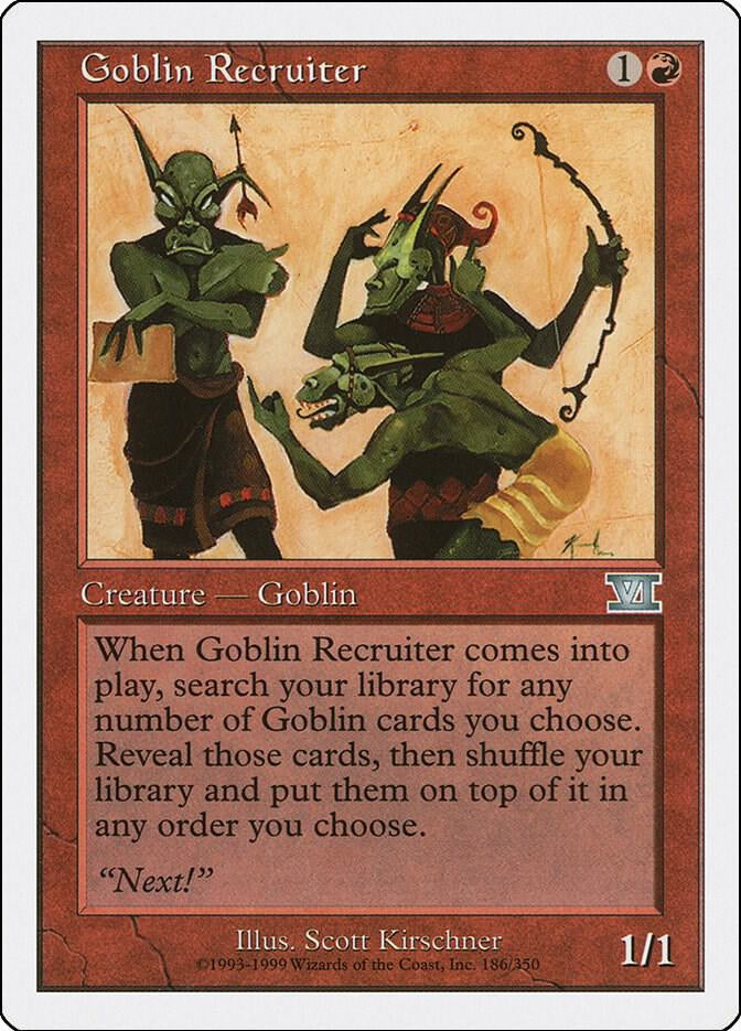 Goblin Recruiter - Red