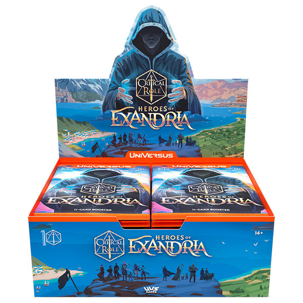 UniVersus CCG: Critical Role Heroes of Exandria- Booster Box