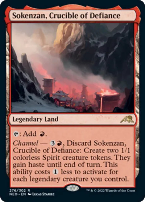 Sokenzan, Crucible of Defiance - Land