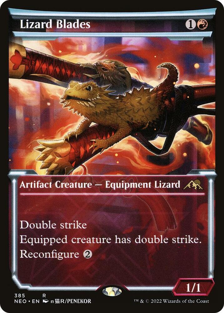 Lizard Blades - Red