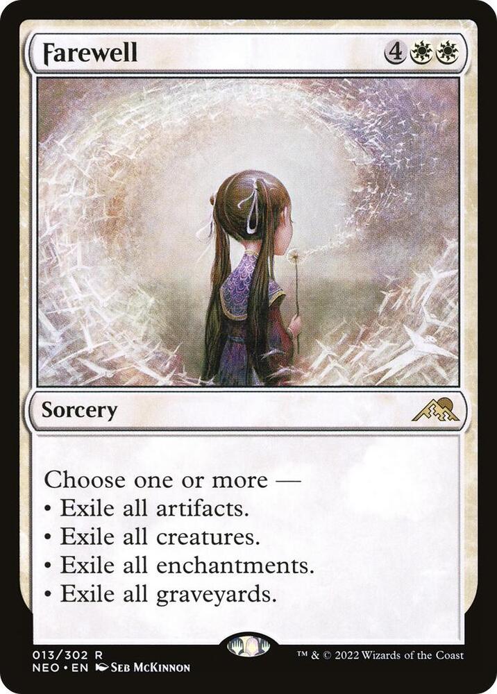 Farewell - White