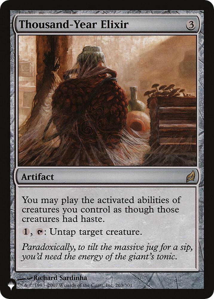 Thousand-Year Elixir - Artifact