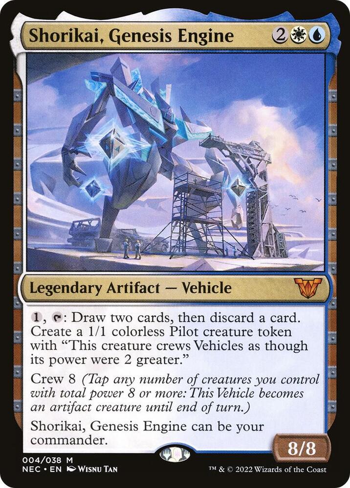 Shorikai, Genesis Engine - White/Blue