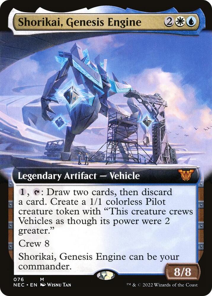 Shorikai, Genesis Engine - White/Blue
