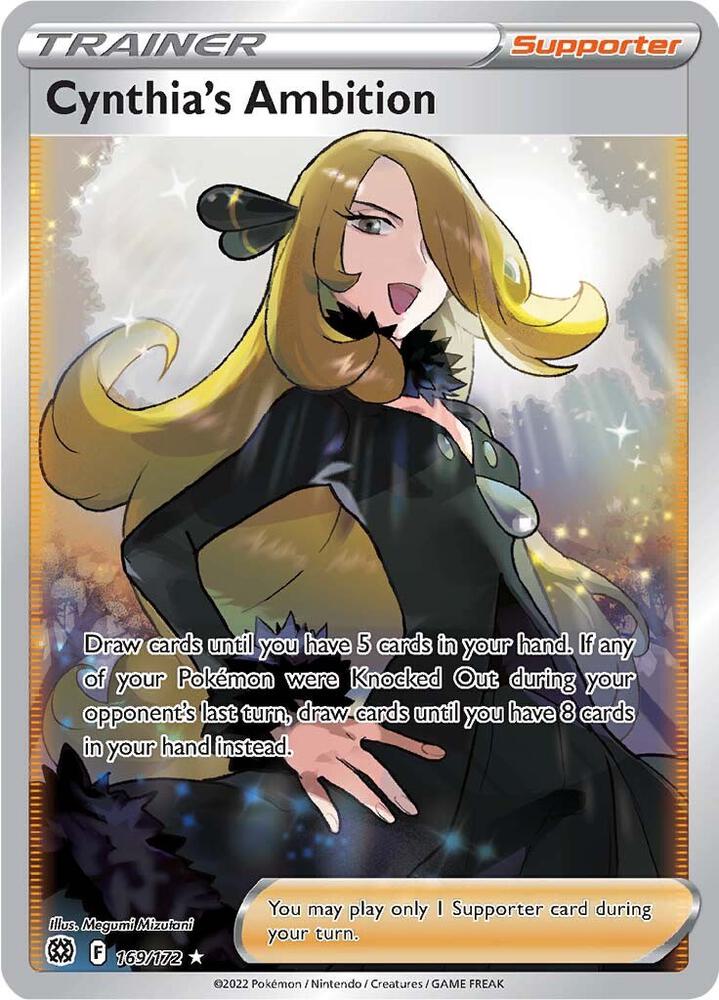Cynthia's Ambition - Trainer - Supporter