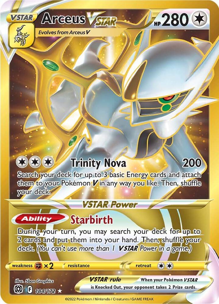 Arceus VSTAR - Colorless – Infinity Flux