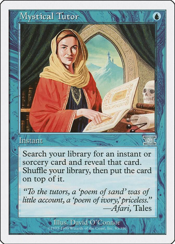 Mystical Tutor - Blue