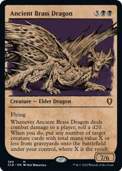Ancient Brass Dragon - Black
