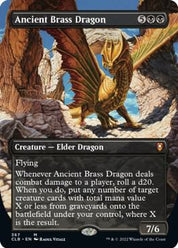 Ancient Brass Dragon - Black
