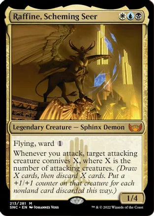 Raffine, Scheming Seer - White/Blue/Black