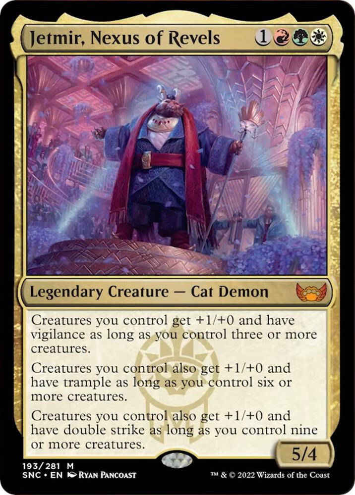 Jetmir, Nexus of Revels - Red / Green / White