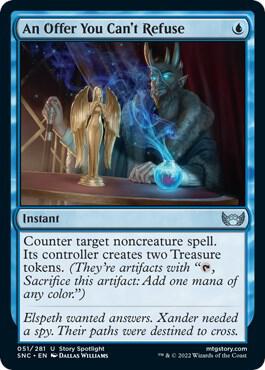 An Offer You Can't Refuse - Blue - Staple