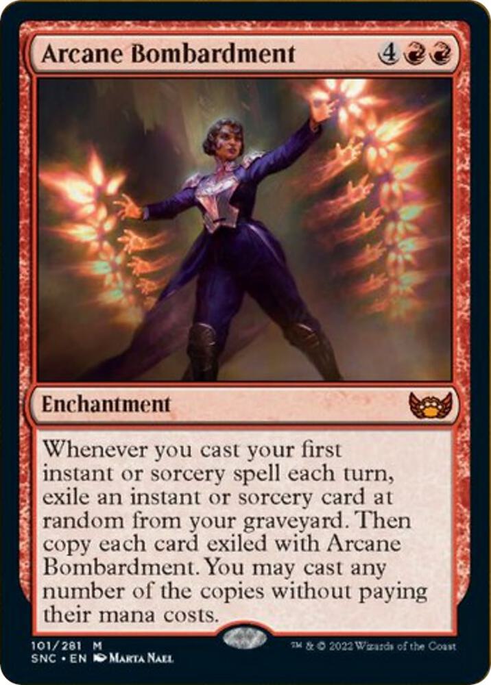 Arcane Bombardment - Red