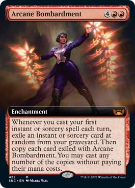 Arcane Bombardment - Red