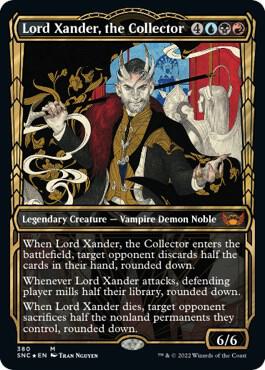 Lord Xander, the Collector - Blue/Black/Red