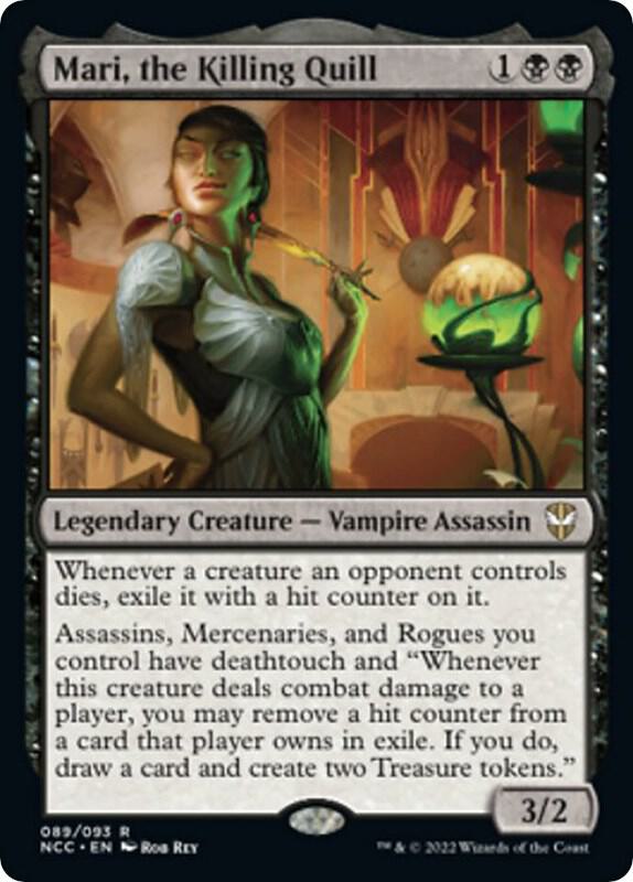 Mari, the Killing Quill - Black