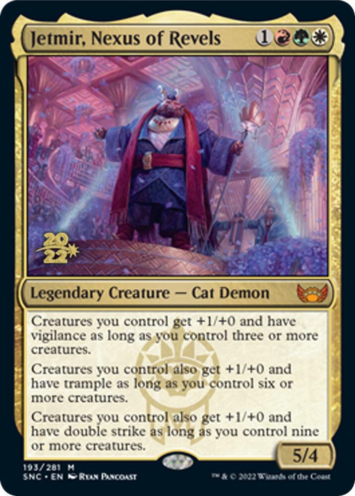 Jetmir, Nexus of Revels - Red/Green/White