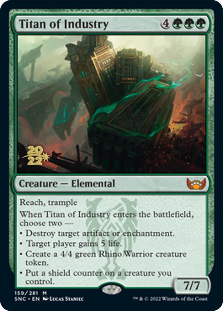 Titan of Industry - Green