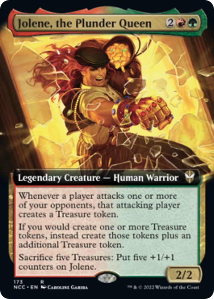 Jolene, the Plunder Queen - Red/Green