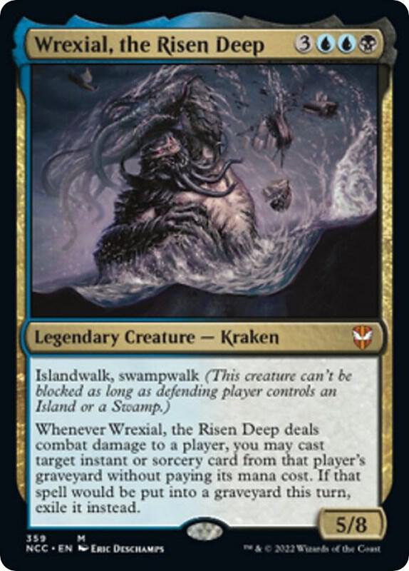 Wrexial, the Risen Deep - Blue/Black
