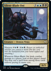 Silent-Blade Oni - Blue/Black