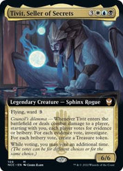 Tivit, Seller of Secrets - White/Blue/Black