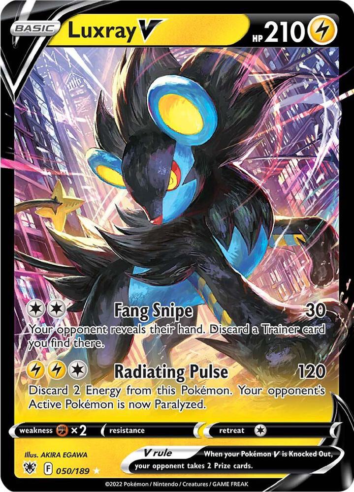 Luxray V - Lightning