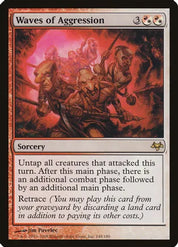 Waves of Aggression - Red/White