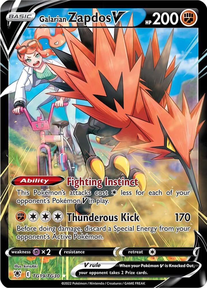 Galarian Zapdos V - Fighting