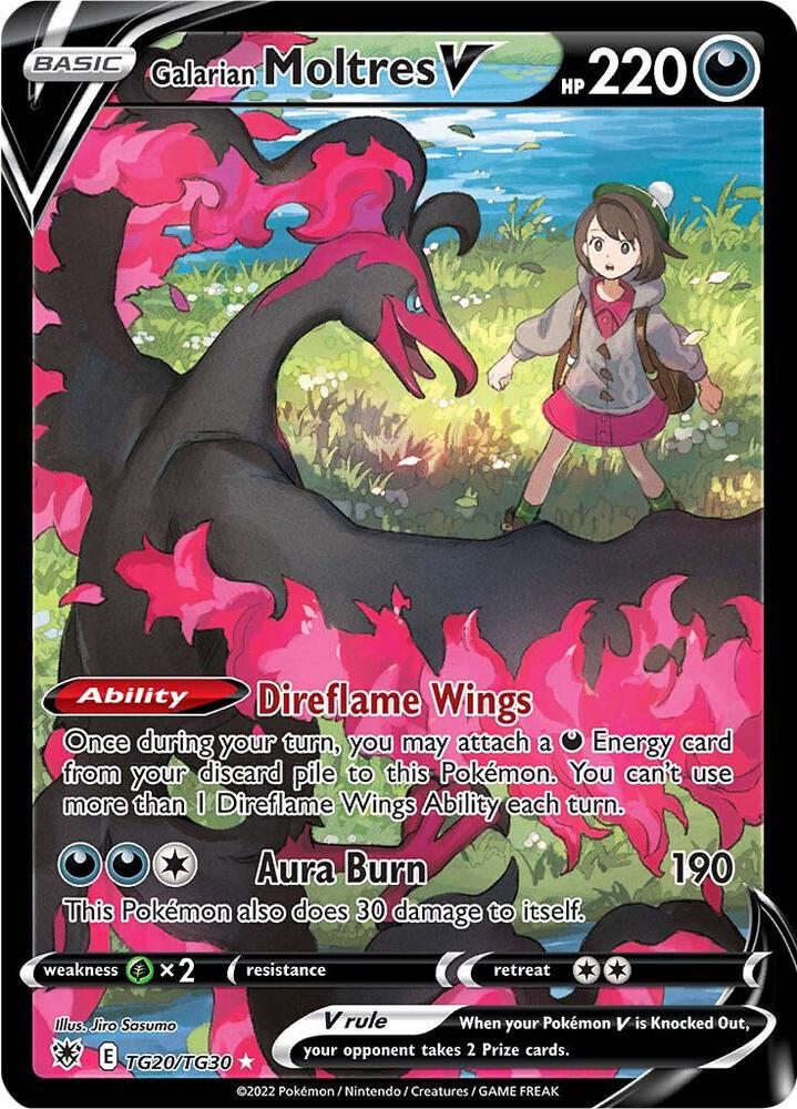 Galarian Moltres V - Darkness
